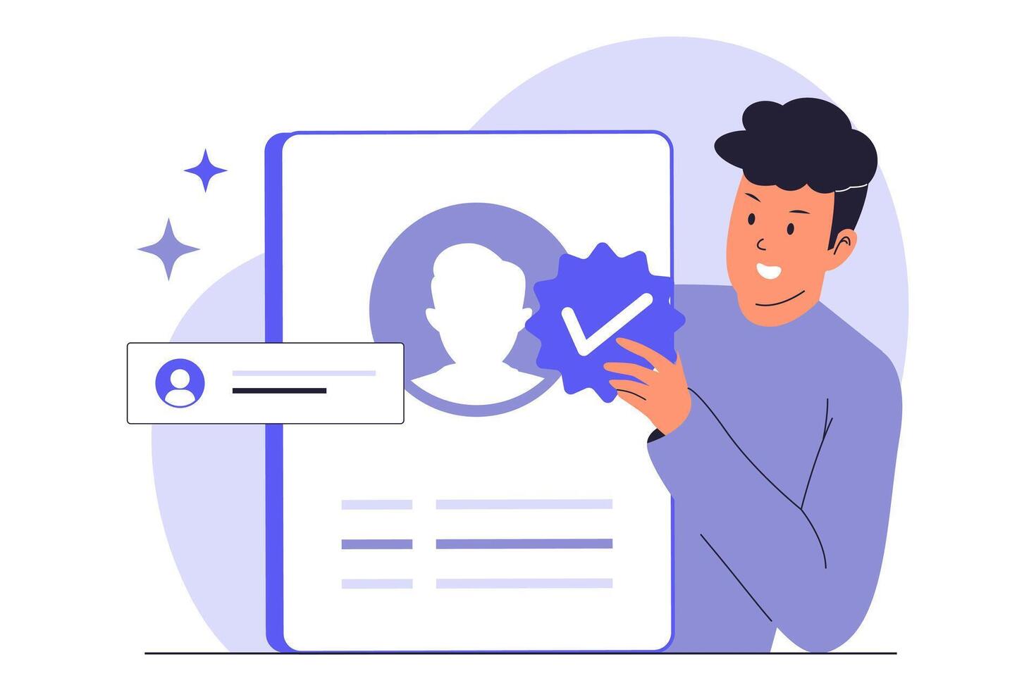 User verification illustration
